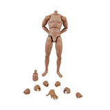 Maxbell 1/6 Scale Male Body Sturdy Collection Narrow Shoulder 12 inch Jointed Figure
