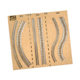 Maxbell Graffiti Stencil Card Drawing Tires Track Spray Paint for Fabric Wood Canvas Tire Pattern