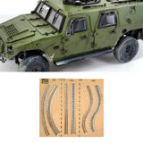Maxbell Graffiti Stencil Card Drawing Tires Track Spray Paint for Fabric Wood Canvas Tire Pattern