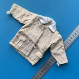 Maxbell 1:6 Scale Miniature Button Down Coat Retro for 12inch Female Figures Costume