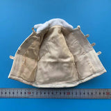 Maxbell 1:6 Scale Miniature Button Down Coat Retro for 12inch Female Figures Costume