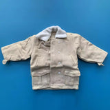 Maxbell 1:6 Scale Miniature Button Down Coat Retro for 12inch Female Figures Costume