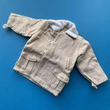 Maxbell 1:6 Scale Miniature Button Down Coat Retro for 12inch Female Figures Costume