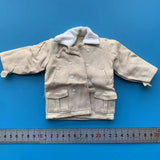 Maxbell 1:6 Scale Miniature Button Down Coat Retro for 12inch Female Figures Costume