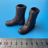 Maxbell 1:6 Scale Short Tube Boots Low Heel Boots for 12'' Male Dolls Figure Costume