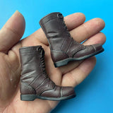 Maxbell 1:6 Scale Short Tube Boots Low Heel Boots for 12'' Male Dolls Figure Costume