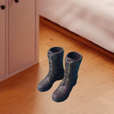 Maxbell 1:6 Scale Short Tube Boots Low Heel Boots for 12'' Male Dolls Figure Costume