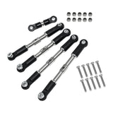 Maxbell 5x Steering Links Professional Replacing Adjustable for 1/7 1/8 DIY Modified