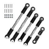 Maxbell 5x Steering Links Professional Replacing Adjustable for 1/7 1/8 DIY Modified