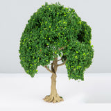 Maxbell 3 Pieces Miniature Trees for Sand Table DIY Scenery Landscape Diorama Layout green tree