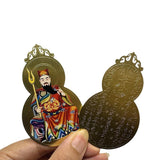 Maxbell 2x Metal Buddha Card Protection Cards for Fengshui Gift Offices Car Handbags Multicolor
