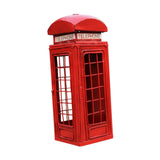 Maxbell Telephone Booth Piggy Bank Statue Telephone Booth for Children Birthday Gift