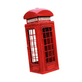 Maxbell Telephone Booth Piggy Bank Statue Telephone Booth for Children Birthday Gift