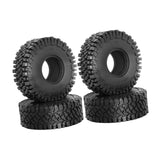 Maxbell 4 Pieces 1:10 RC Car Wheels and Tires RC Part for SCX10 RC Car DIY Accessory