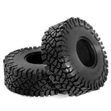 Maxbell 4 Pieces 1:10 RC Car Wheels and Tires RC Part for SCX10 RC Car DIY Accessory