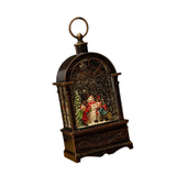 Maxbell Christmas Music Box Lantern Light Lighted Christmas for Party Desktop Indoor C