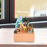 Maxbell Music Box Cute Clockwork Toy Desktop Ornament for Shelf Desk Anniversary