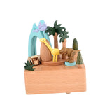 Maxbell Music Box Cute Clockwork Toy Desktop Ornament for Shelf Desk Anniversary