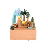 Maxbell Music Box Cute Clockwork Toy Desktop Ornament for Shelf Desk Anniversary