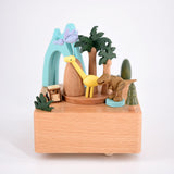 Maxbell Music Box Cute Clockwork Toy Desktop Ornament for Shelf Desk Anniversary