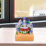 Maxbell Wood Musical Box Birthday Gift Tabletop Ornament for Indoor Office Festivals