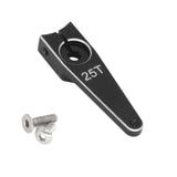 Maxbell 25T Servo Arm Sturdy Upgrade Replace RC Accessory for RC Car RC Vehicles DIY Black 1 inch