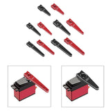 Maxbell 25T Servo Arm Sturdy Upgrade Replace RC Accessory for RC Car RC Vehicles DIY Black 1 inch
