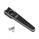 Maxbell 25T Servo Arm Sturdy Upgrade Replace RC Accessory for RC Car RC Vehicles DIY Black 1.5 inch