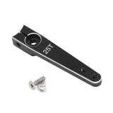 Maxbell 25T Servo Arm Sturdy Upgrade Replace RC Accessory for RC Car RC Vehicles DIY Black 1.5 inch