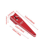 Maxbell 25T Servo Arm Sturdy Upgrade Replace RC Accessory for RC Car RC Vehicles DIY Red 1.5 inch