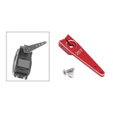Maxbell 25T Servo Arm Sturdy Upgrade Replace RC Accessory for RC Car RC Vehicles DIY Red 1.5 inch