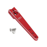 Maxbell 25T Servo Arm Sturdy Upgrade Replace RC Accessory for RC Car RC Vehicles DIY Red 1.75 inch