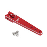 Maxbell 25T Servo Arm Sturdy Upgrade Replace RC Accessory for RC Car RC Vehicles DIY Red 1.75 inch
