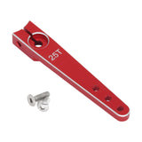 Maxbell 25T Servo Arm Sturdy Upgrade Replace RC Accessory for RC Car RC Vehicles DIY Red 1.75 inch