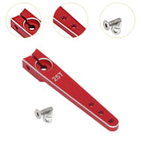 Maxbell 25T Servo Arm Sturdy Upgrade Replace RC Accessory for RC Car RC Vehicles DIY Red 1.75 inch
