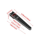 Maxbell 25T Servo Arm Sturdy Upgrade Replace RC Accessory for RC Car RC Vehicles DIY Black 2 inch