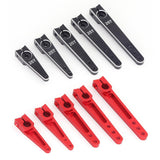 Maxbell 25T Servo Arm Sturdy Upgrade Replace RC Accessory for RC Car RC Vehicles DIY Black 2 inch