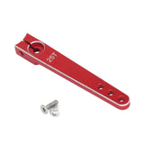 Maxbell 25T Servo Arm Sturdy Upgrade Replace RC Accessory for RC Car RC Vehicles DIY Red  2inch