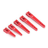 Maxbell 25T Servo Arm Sturdy Upgrade Replace RC Accessory for RC Car RC Vehicles DIY Red  2inch