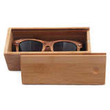Maxbell Sunglasses Case Travel Bamboo Wood Box for Eyeglasses for Sunglasses Eyewear