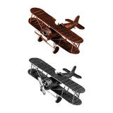 Maxbell Diecast Metal Plane Great Souvenir Aircraft Ornaments for Bedroom Home Shelf Bronze