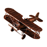 Maxbell Diecast Metal Plane Great Souvenir Aircraft Ornaments for Bedroom Home Shelf Bronze