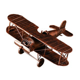 Maxbell Diecast Metal Plane Great Souvenir Aircraft Ornaments for Bedroom Home Shelf Bronze