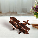 Maxbell Diecast Metal Plane Great Souvenir Aircraft Ornaments for Bedroom Home Shelf Bronze