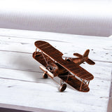 Maxbell Diecast Metal Plane Great Souvenir Aircraft Ornaments for Bedroom Home Shelf Bronze