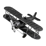 Maxbell Diecast Metal Plane Great Souvenir Aircraft Ornaments for Bedroom Home Shelf Silver