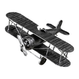 Maxbell Diecast Metal Plane Great Souvenir Aircraft Ornaments for Bedroom Home Shelf Silver