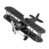 Maxbell Diecast Metal Plane Great Souvenir Aircraft Ornaments for Bedroom Home Shelf Silver