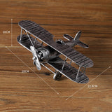 Maxbell Diecast Metal Plane Great Souvenir Aircraft Ornaments for Bedroom Home Shelf Silver