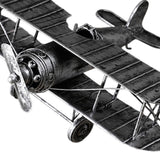 Maxbell Diecast Metal Plane Great Souvenir Aircraft Ornaments for Bedroom Home Shelf Silver